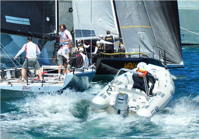 Vino, Menace and umpire Dave - MC38 Summer Series Championship © Bob Fowler